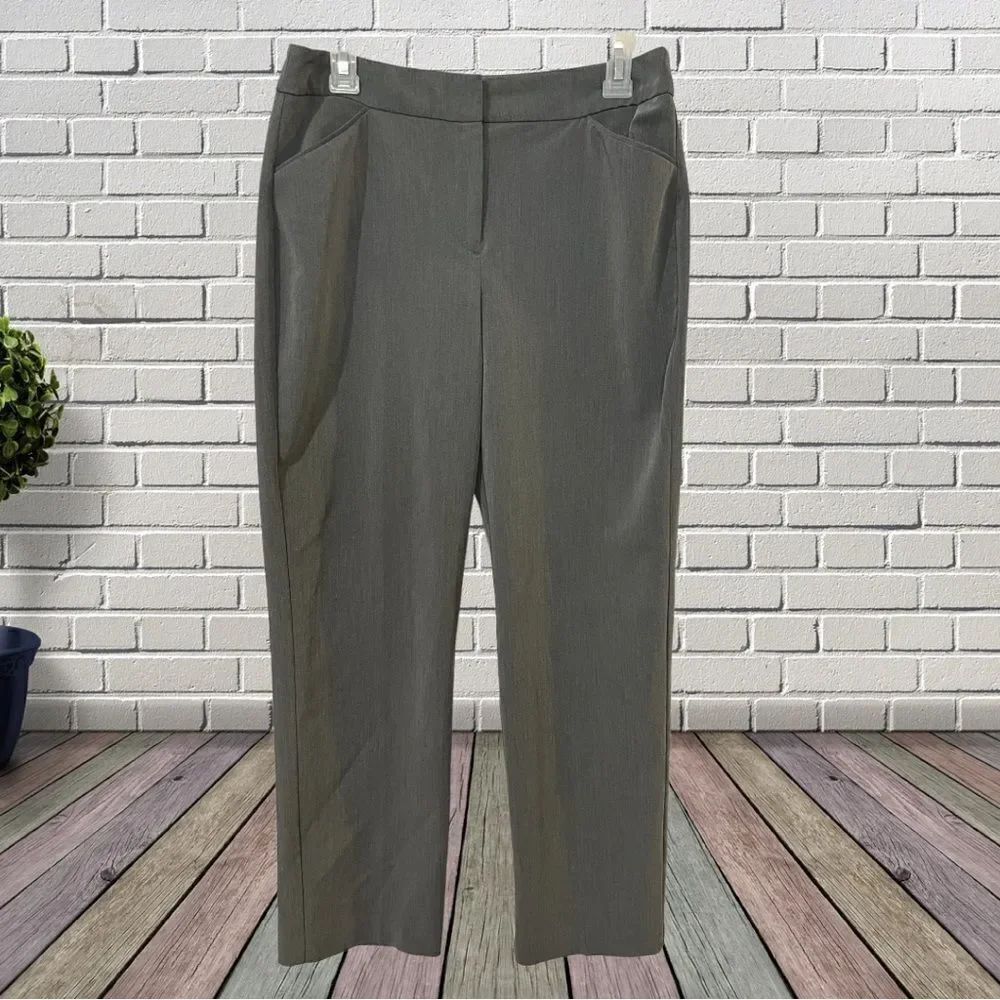 Chico’s Women's Dark Gray Ankle Pants